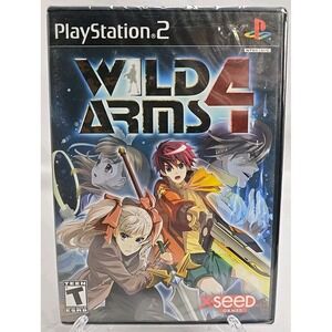 Wild Arms 4 Sony PlayStation 2‎ PS2 New Sealed Factory Sealed🔥🔥🔥